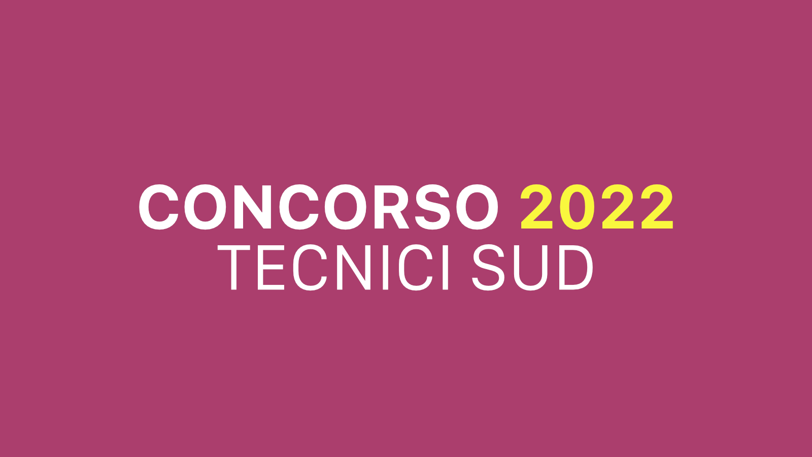  2022 funzionari laureati a tempo determinato - Concorso COESIONE SUD