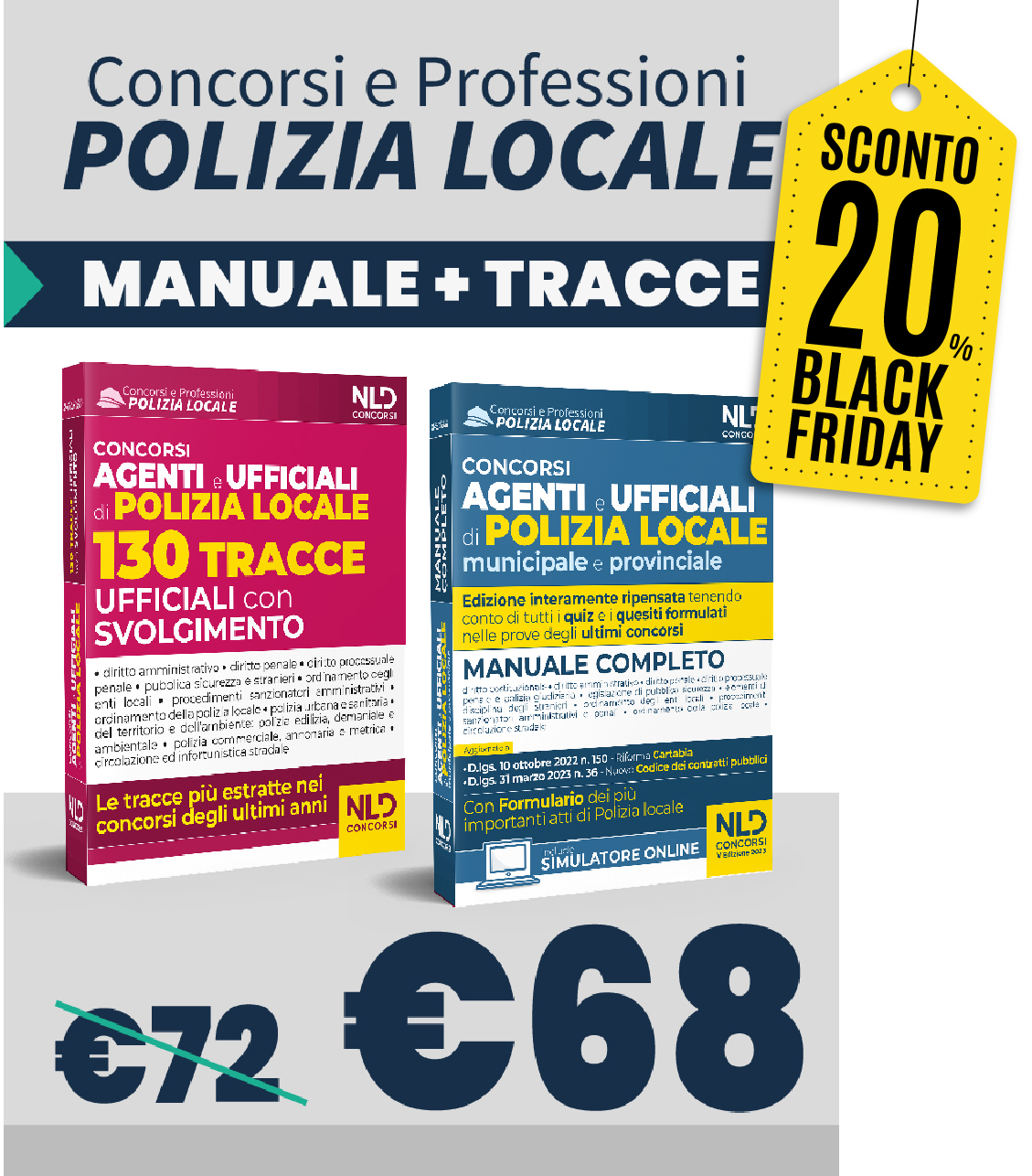 Concorso Agenti E Ufficiali Polizia Locale - Manuale Per I Concorsi Completo Di Tutte Le Materie + 130 Tracce Ufficiali Con Svolgimento