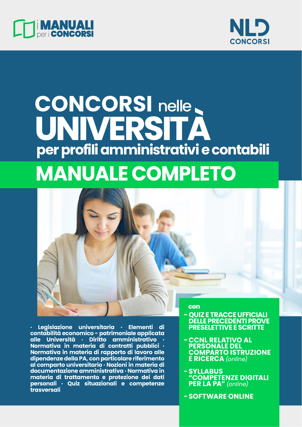 Manuale Concorsi UniversitÃ�. Profili amministrativi e contabili.