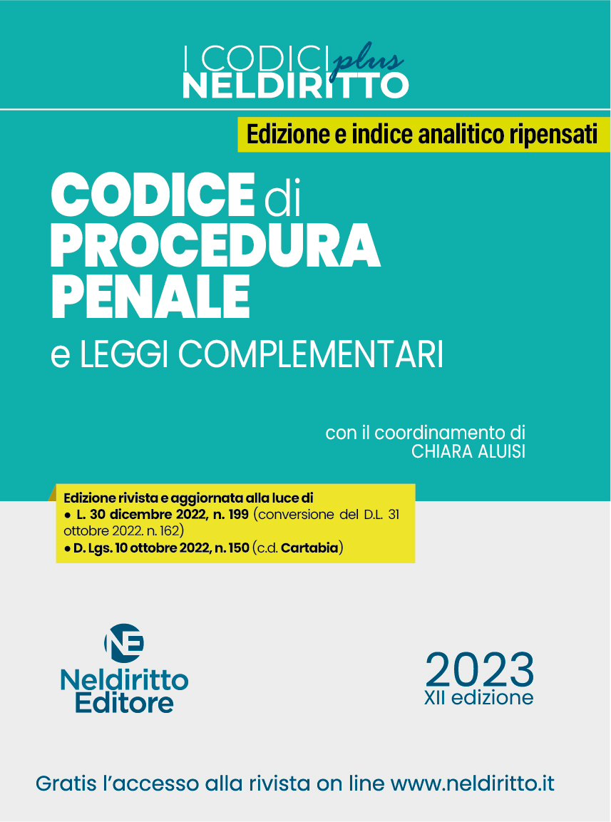 Codice Procedura Penale Plus 2023 