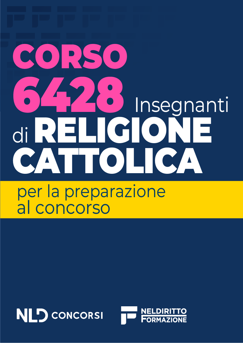 Corso intensivo per la preparazione del concorso 6428 Insegnanti di Religione Cattolica