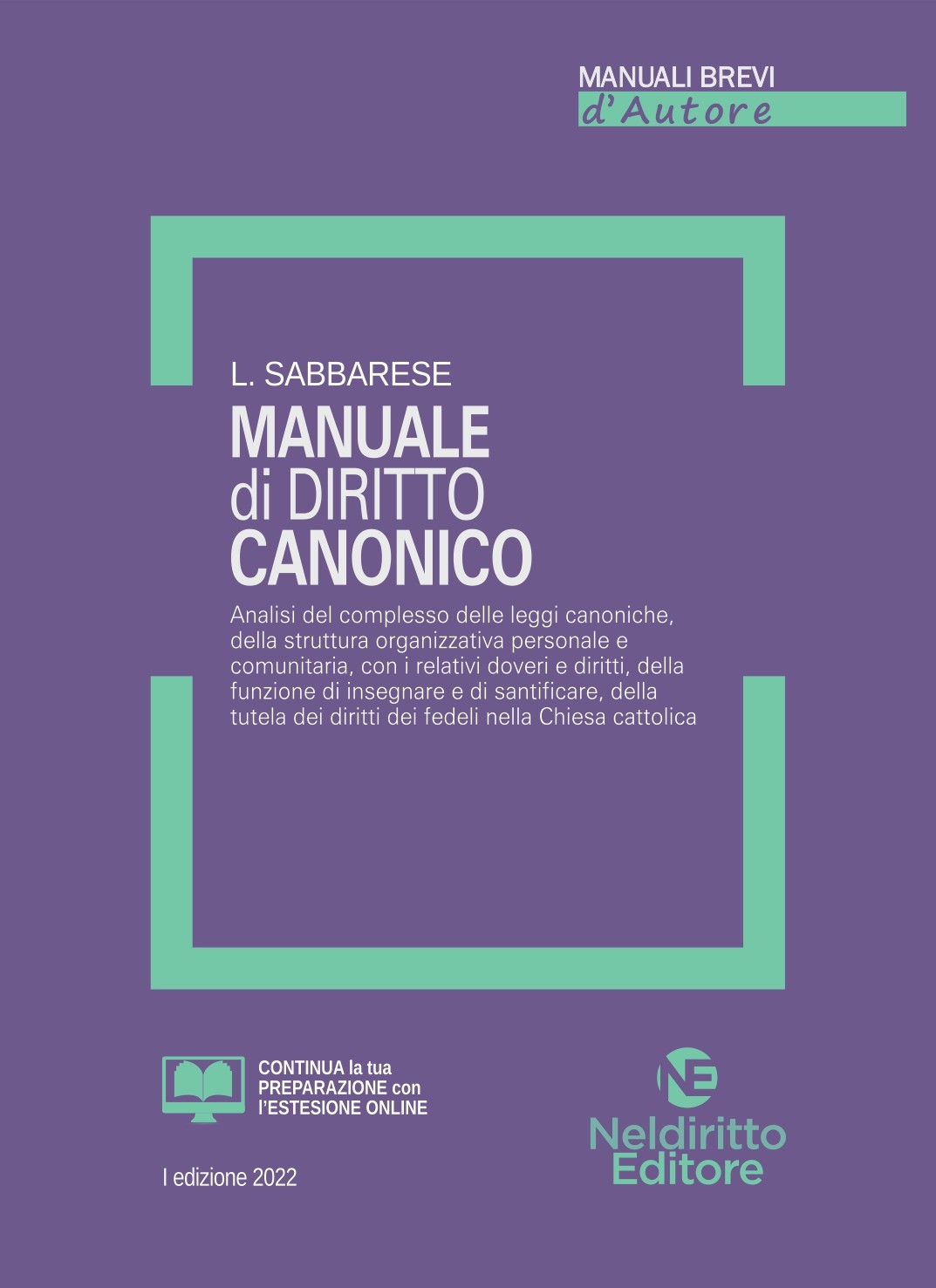 Manuale Breve di Diritto Canonico 2022