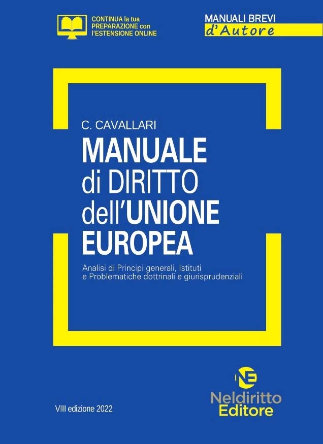 Manuale Breve Di Diritto Dell'Unione Europea 2022