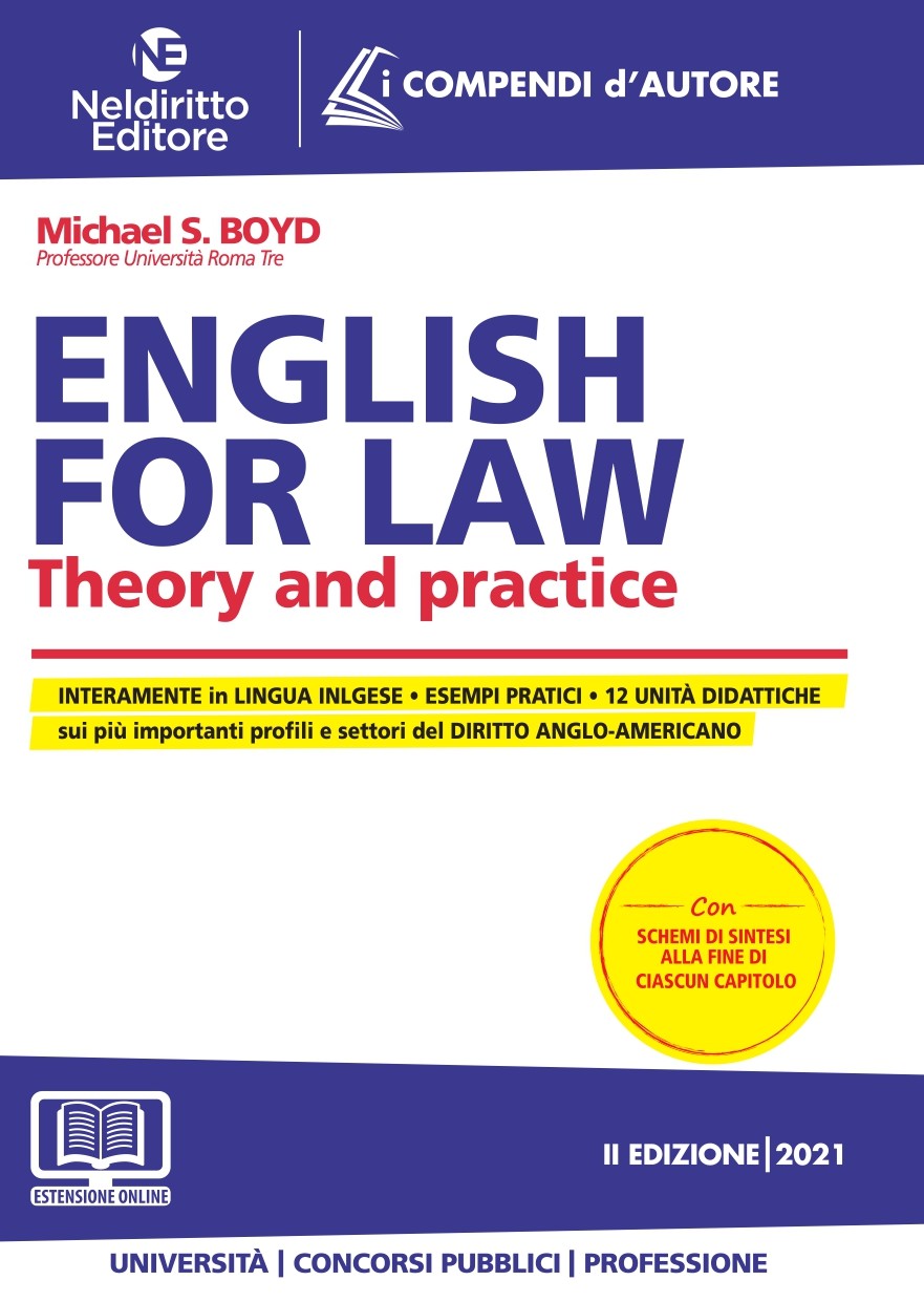 English for law - Theory and Practice