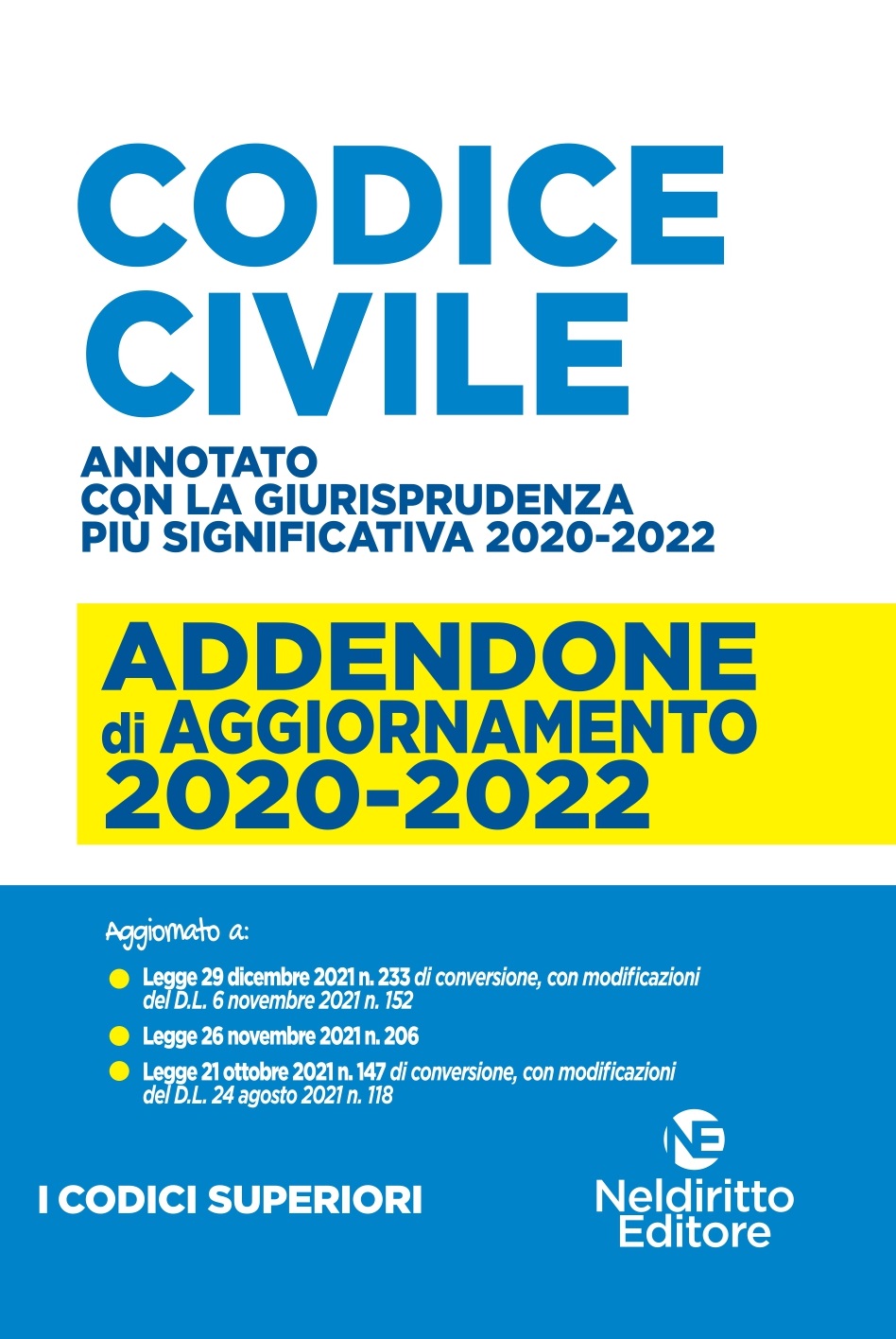 Maxi Addenda Di Aggiornamento 2020 - 2022 Codice Civile