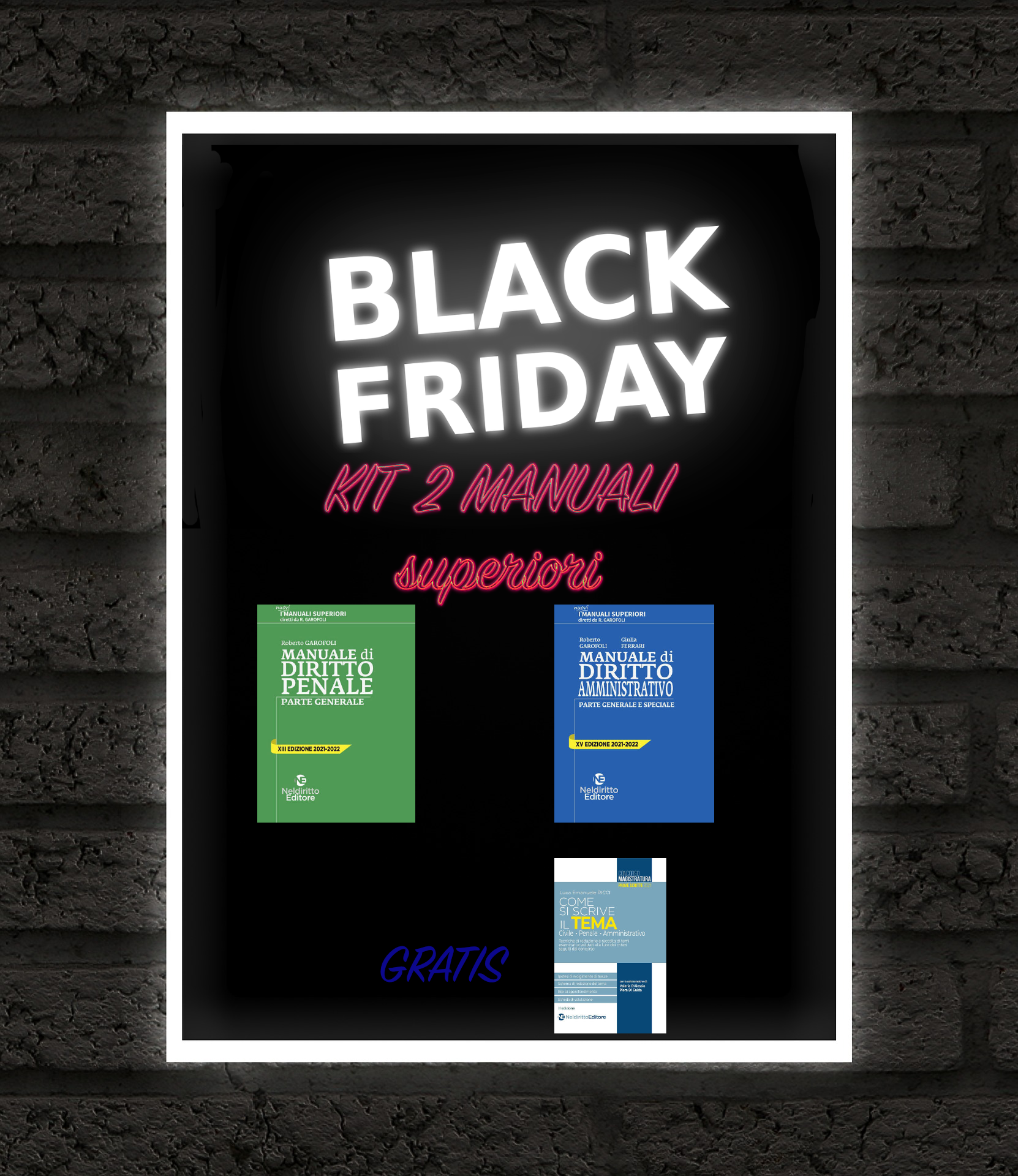 SPECIALE BLACK FRIDAY: KIT 2 MANUALI SUPERIORI 2021 + COME SI SCRIVE IL TEMA SPECIALE BLACK FRIDAY: KIT 2 MANUALI SUPERIORI 2021 + COME SI SCRIVE IL TEMA