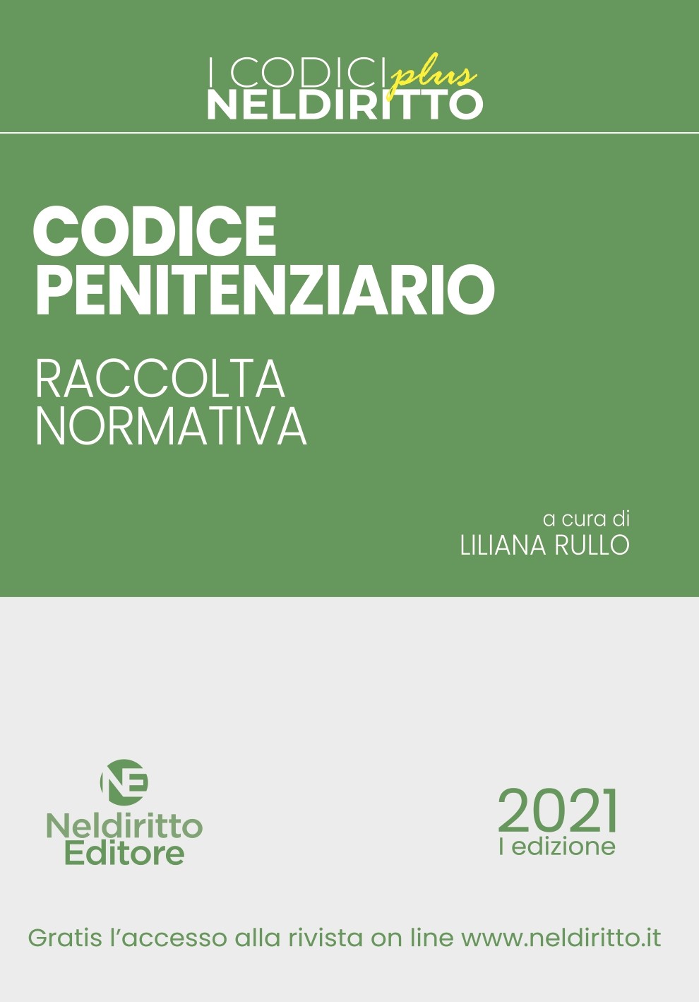 Codice Penitenziario Plus 2021