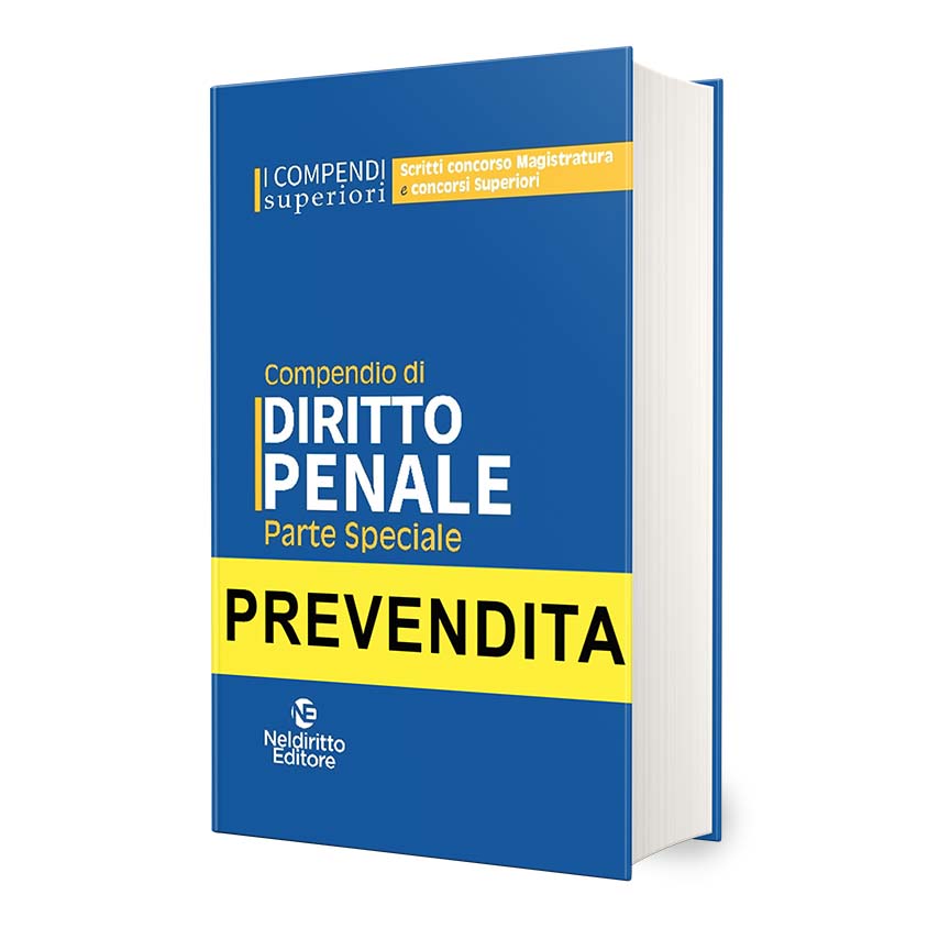 PREVENDITA Compendio Superiore Di Diritto Penale - Parte Speciale 2022/2023