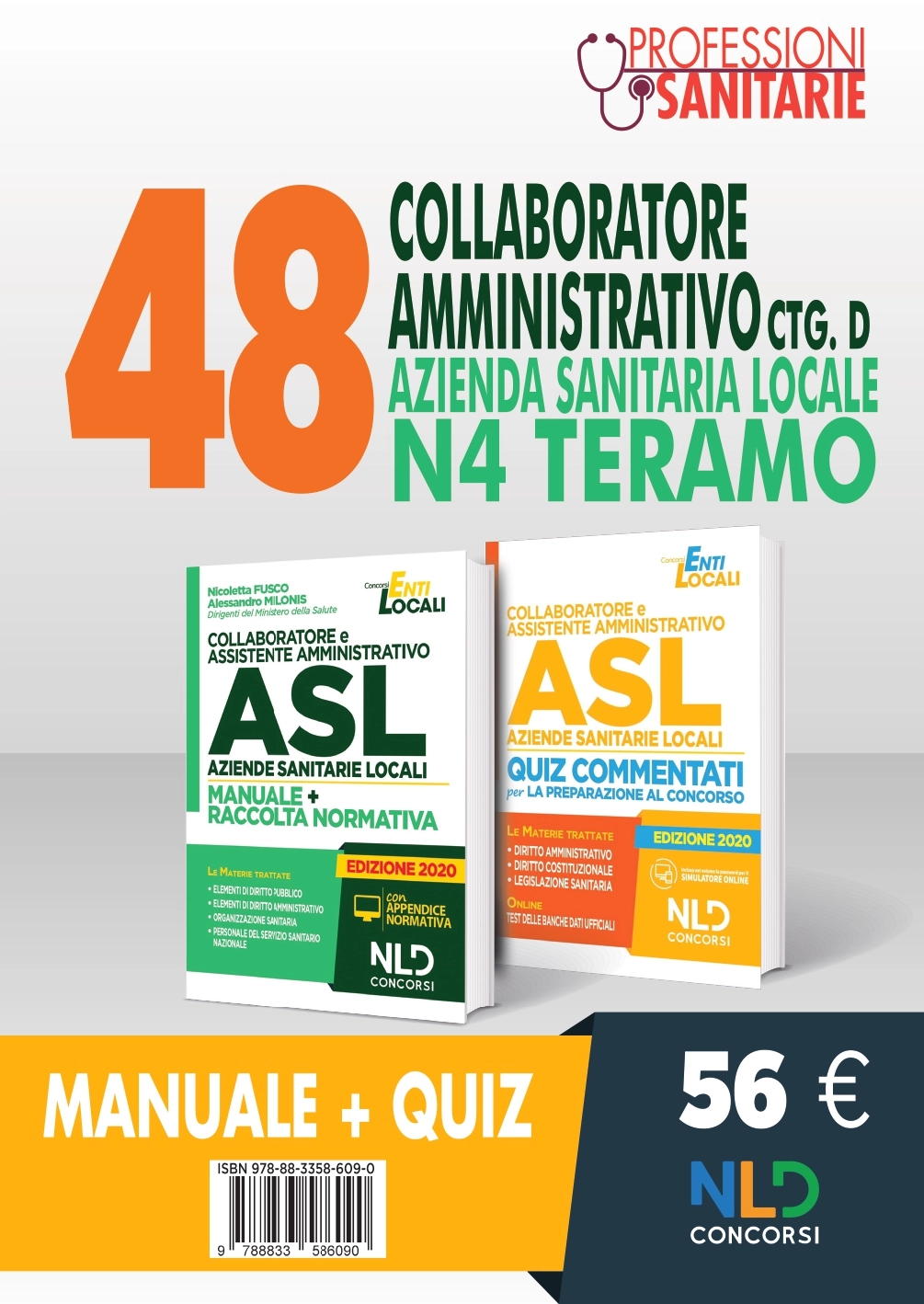 Concorso 48 Collaboratori Amministrativi Ctg D Azienda Sanitaria Locale N4 Teramo