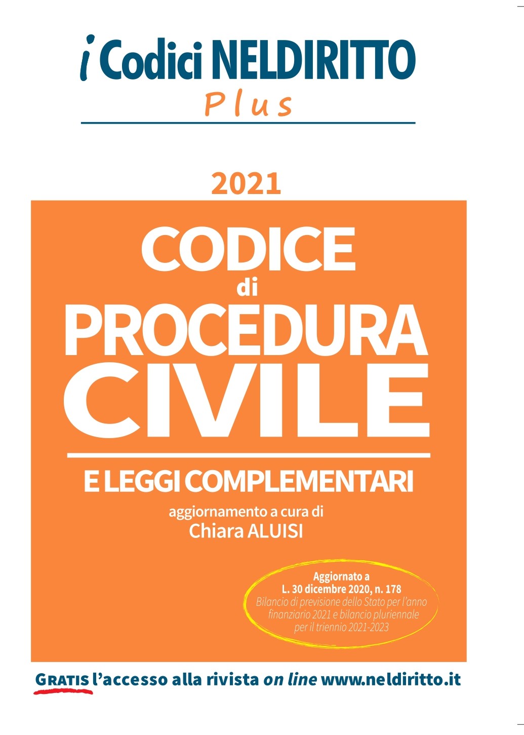 Codice Procedura Civile Plus 2021 Codice Procedura Civile Plus 2021