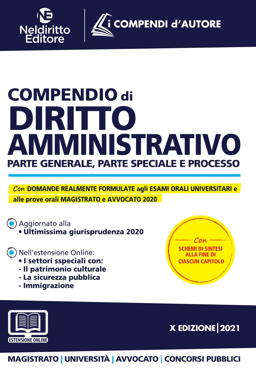C5 - Compendio Di Diritto Amministrativo 2021 C5 - Compendio Di Diritto Amministrativo 2021