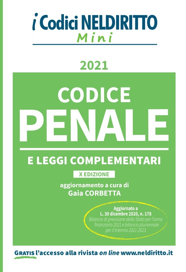 Codice Penale Mini 2021 