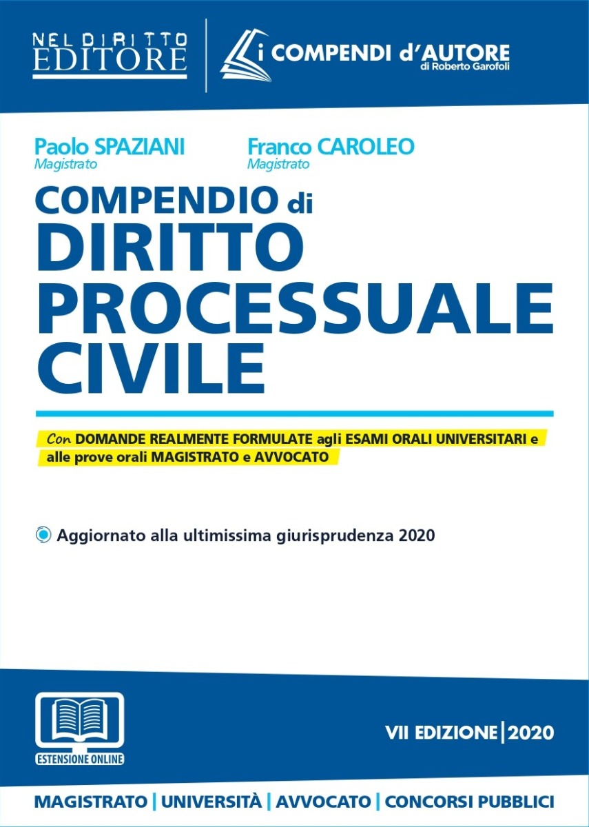 C3 - Compendio Di Diritto Processuale Civile