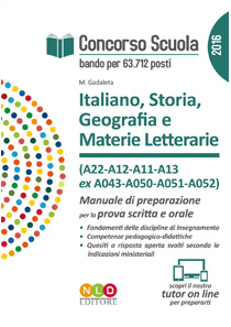 Italiano, Storia, Geografia e Materie Letterarie
