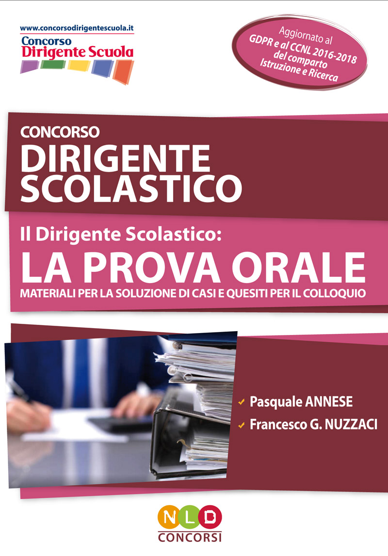 Il Dirigente Scolastico La Prova Orale Materiali Per La Soluzione Di Casi E Quesiti Per Il Colloquio