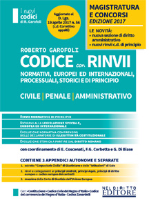 CODICE CON RINVII CIVILE/PENALE/AMMINISTRATIVO