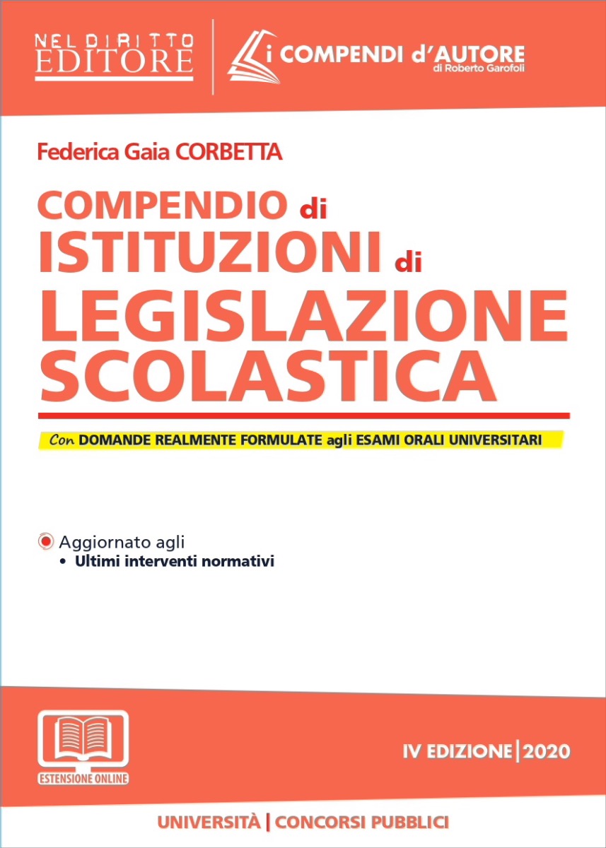 C19 - Compendio Di Istituzioni Di Legislazione Scolastica