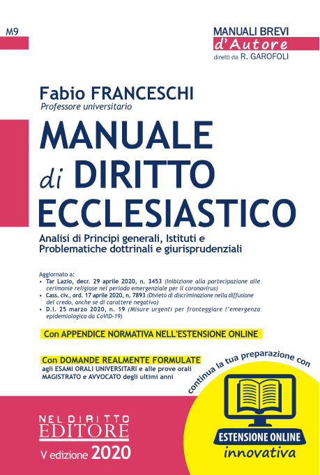 M9- Manuale Di Diritto Ecclesiastico M9- Manuale Di Diritto Ecclesiastico