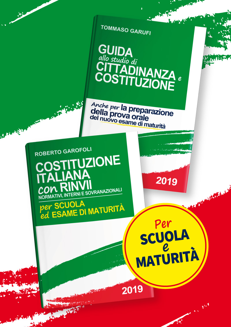 Costituzione Italiana con rinvii + Guida allo studio di Cittadinanza e Costituzione