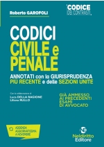 CODICE CIVILE E CODICE PENALE ANNOTATO 2020