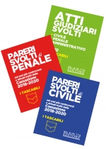 Pareri E Atti Svolti Pocket - Sui Casi Più Controversi E Attuali Tratti Dalla Cassazione 2018-2020