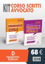 Corso Per Scritto Avvocato 2020 - Manuale dell'Avvocato Civile + Manuale dell'Avvocato Penale