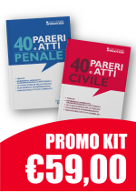 Kit 40 Pareri E Atti Di Diritto Penale + 40 Pareri E Atti Di Diritto Civile