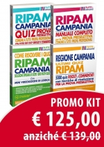 Concorso regione campania. kit manuale + 3 quiz RIPAM per la prova preselettiva comune a tutti i profili professionali