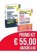 Prova Preselettiva Concorso Ordinario Scuola dell'Infanzia e Primaria: Manuale con quiz + Eserciziario