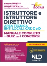 ISTRUTTORE E ISTRUTTORE DIRETTIVO AREA TECNICA ENTI LOCALI CAT. C E D MANUALE COMPLETO + QUIZ