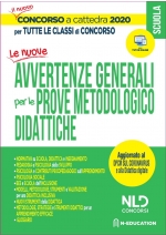 Le nuove avvertenze generali per le prove metodologiche didattiche. Per tutte le classi di concorso a cattedra 2020. Aggiornato al DCPM sul coronavirus