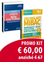 Kit Concorso Mibac: Manuale prova scritta e orale + Codice dei Beni Culturali Ragionato