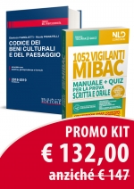 Kit Concorso Mibac: Manuale Prova Scritta E Orale + Codice Dei Beni Culturali e del Paesaggio