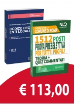 Concorso 1512 Posti Comune Di Roma: Manuale Completo Per La Prova Preselettiva Per Tutti I Profili. Teoria + Quiz Commentati + Codice Degli Enti Locali