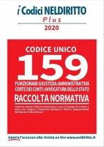 Codice Unico 159 Funzionari Giustizia Amministrativa Corte dei Conti - Avvocatura dello Stato