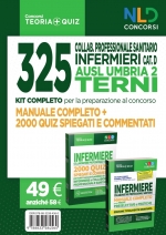 Concorso AZIENDA UNITA' SANITARIA LOCALE UMBRIA 2 DI TERNI 325 POSTI DI COLLABORATORE PROFESSIONALE SANITARIO – INFERMIERE KIT COMPLETO DI PREPARAZIONE AL CONCORSO