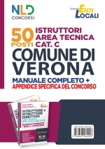 COMUNE DI VERONA 50 Istruttori Istruttore Tecnico cat. C MANUALE COMPLETO DI PREPARAZIONE + APPENDICE DEDICATA