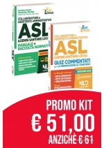 Kit ASL 2020: Manuale + Quiz Collaboratore E Assistente Amministrativo Asl