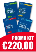 Kit 4 Compendi Superiori 2020/2021: Compendio Superiore di Diritto Civile + Compendio Superiore di Diritto Amministrativo + Compendio Superiore di Penale Parte Speciale + Compendio Superiore di Penale Parte Generale