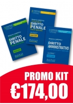 Kit 3 Compendi Superiori 2020/2021: Compendio Superiore di Diritto Amministrativo, Compendio superiore di Penale Parte Speciale e Compendio Superiore Penale Parte Generale