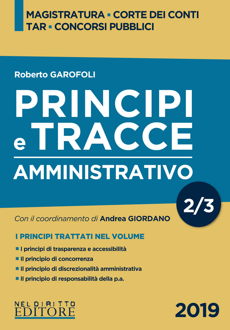 Principi e Tracce - Amministrativo - Tomo 2