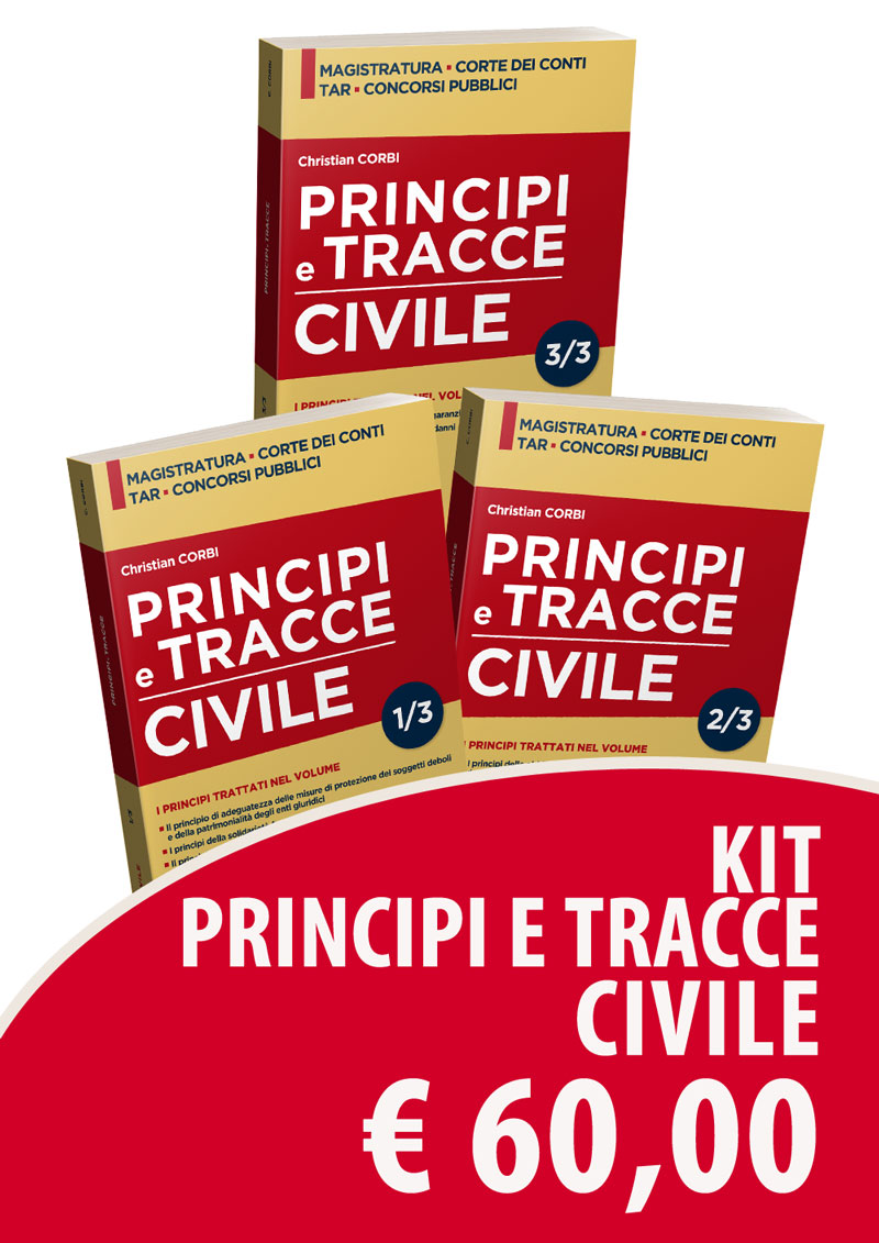 3 I Principi e Tracce - Civile