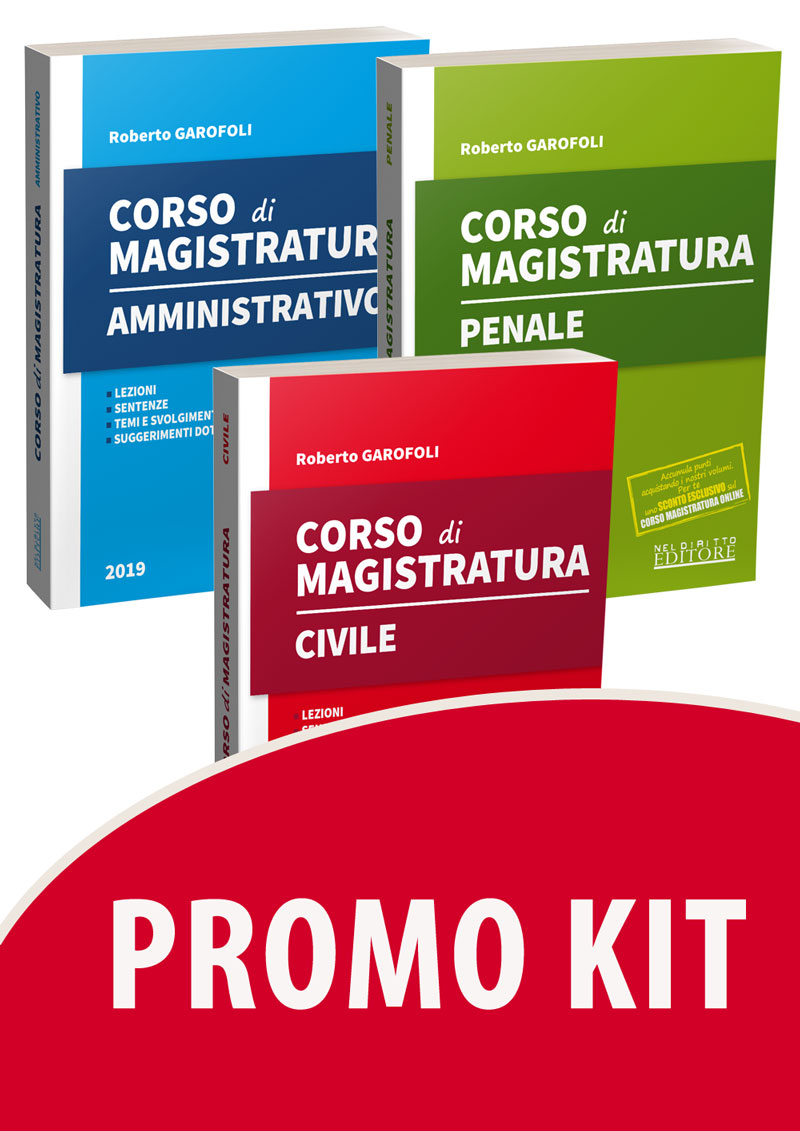 Kit Corso di Magistratura 2019
