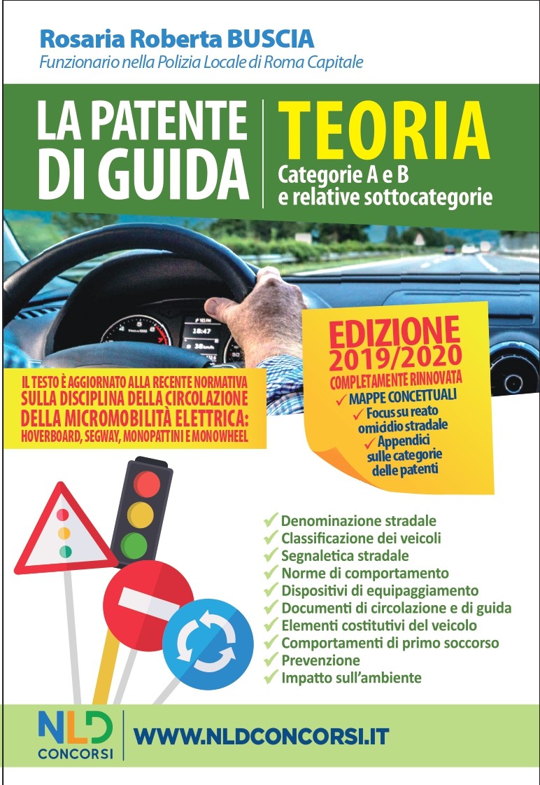 Patente Di Guida Manuale Teorico Categorie A E B E Relative Sottocategorie