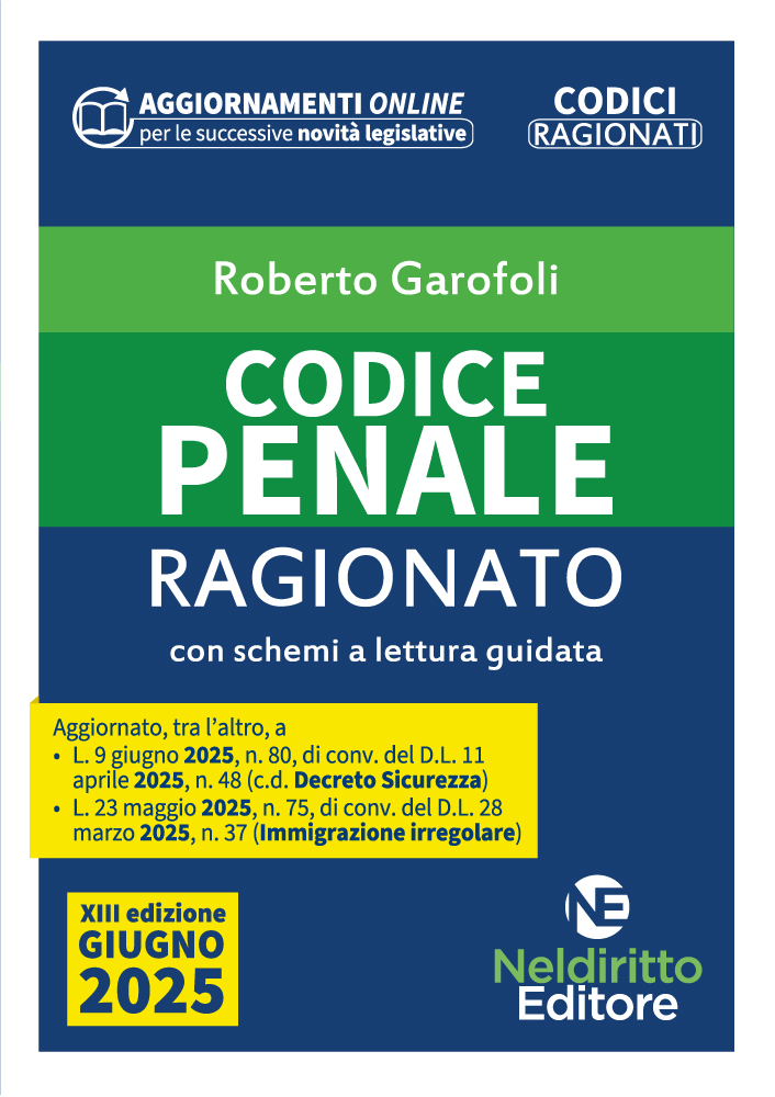 Codice Penale Ragionato 2025