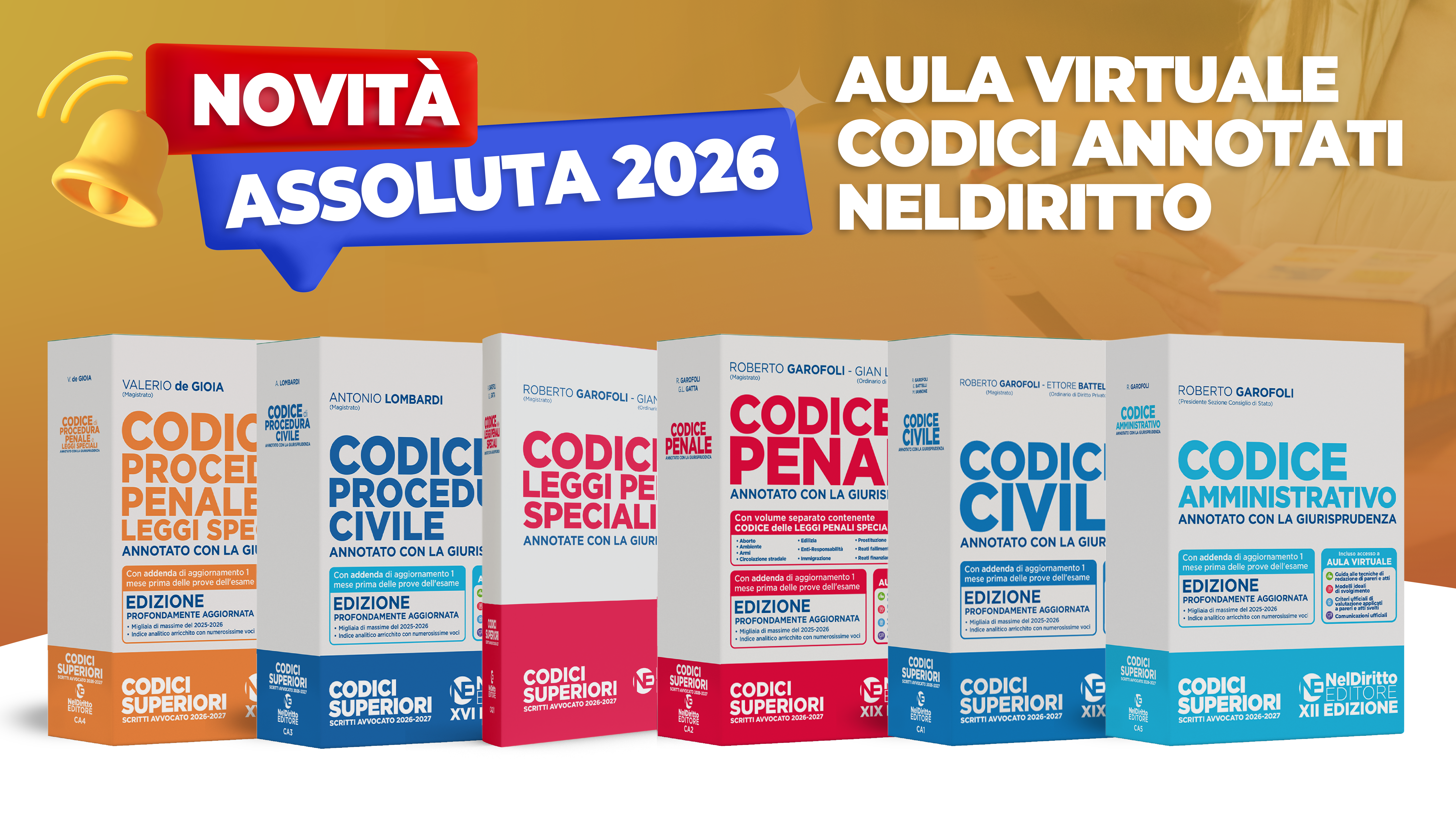 Esame avvocato 2026; quali codici sono ammessi in aula